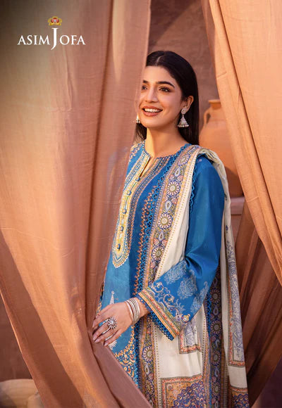 Asim Jofa | Prints Essentials | AJUB-16 - Khanumjan  Pakistani Clothes and Designer Dresses in UK, USA 