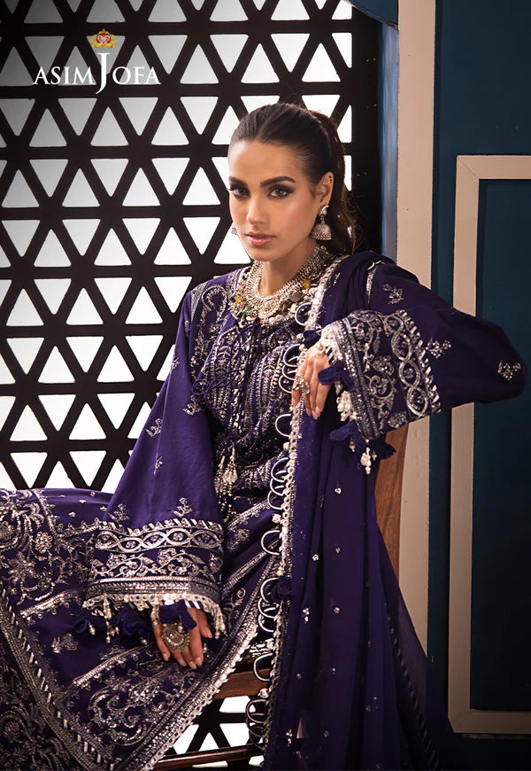 Asim Jofa | Fasana e Ishq Eid Luxury Lawn | AJFI-25 - Khanumjan  Pakistani Clothes and Designer Dresses in UK, USA 