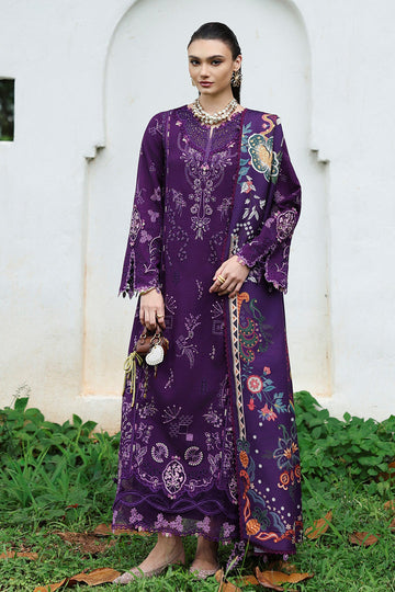 Qalamkar | Q Linen 25 | KL-15 IRIS