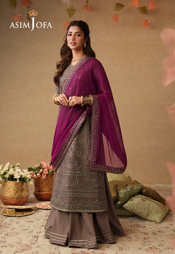 Asim Jofa | Kinza Festive Edit | AJULIF-03