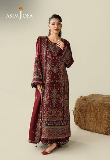 Asim Jofa | Kashmiri Collection 25 | AJULK-08