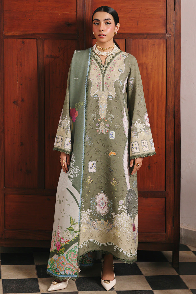 Qalamkar | QPrints Winter 25 | QW-09 (A) KHANZA