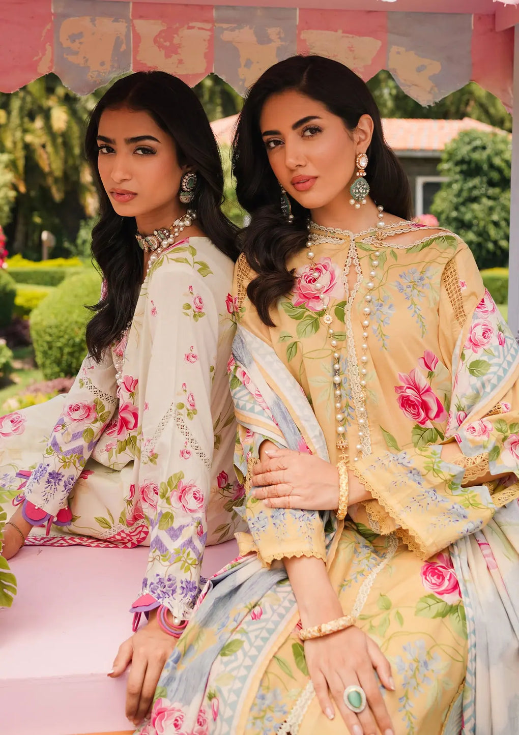 Elaf Premium | Printed Collection 24 | EEP-03B - Meadow Magic - Khanumjan  Pakistani Clothes and Designer Dresses in UK, USA 