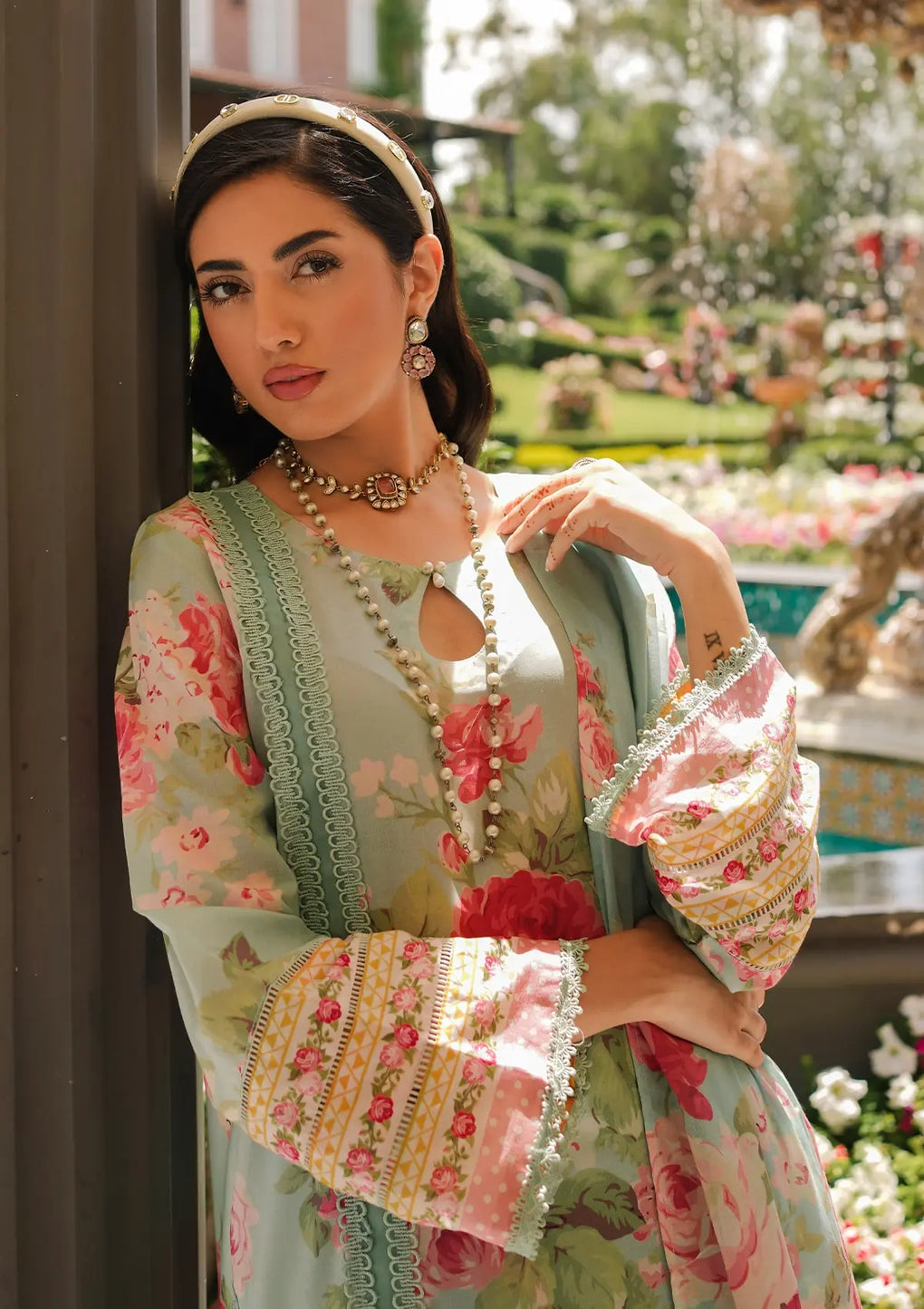 Elaf Premium | Printed Collection 24 | EEP-01A - Frostie - Khanumjan  Pakistani Clothes and Designer Dresses in UK, USA 