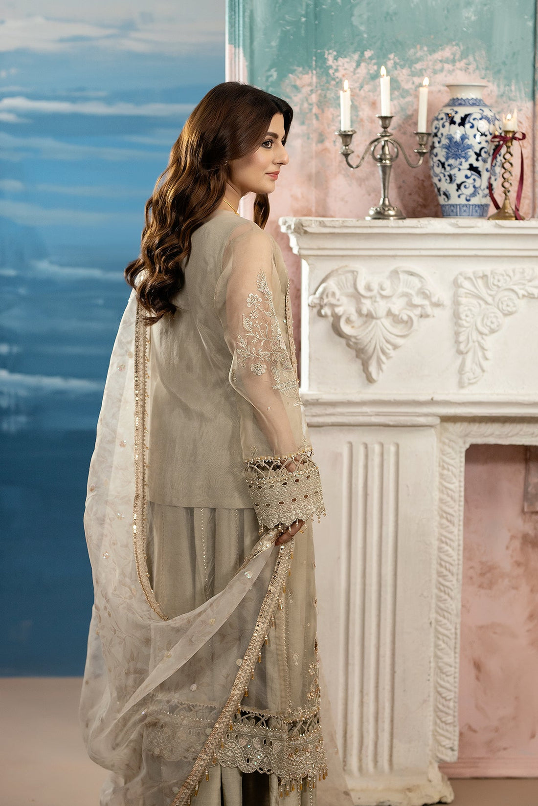 Raeesa Premium | Kimora Luxury Organza | HU-69