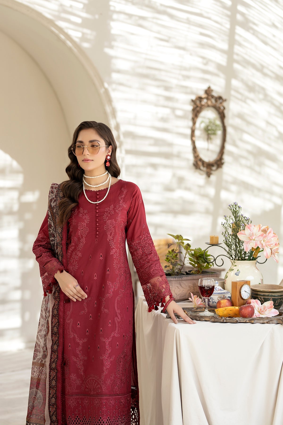 House of Nawab | Zora Luxury Lawn 24 | FAHM - Khanumjan  Pakistani Clothes and Designer Dresses in UK, USA 