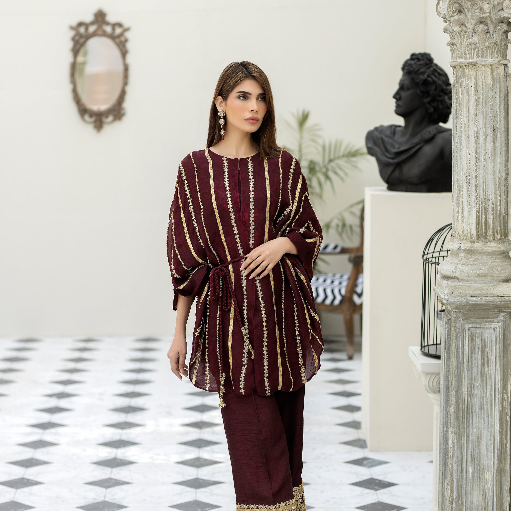 Purple haze Pret Studio | Noubahar Luxury Formals | Burgundy Love - Khanumjan  Pakistani Clothes and Designer Dresses in UK, USA 