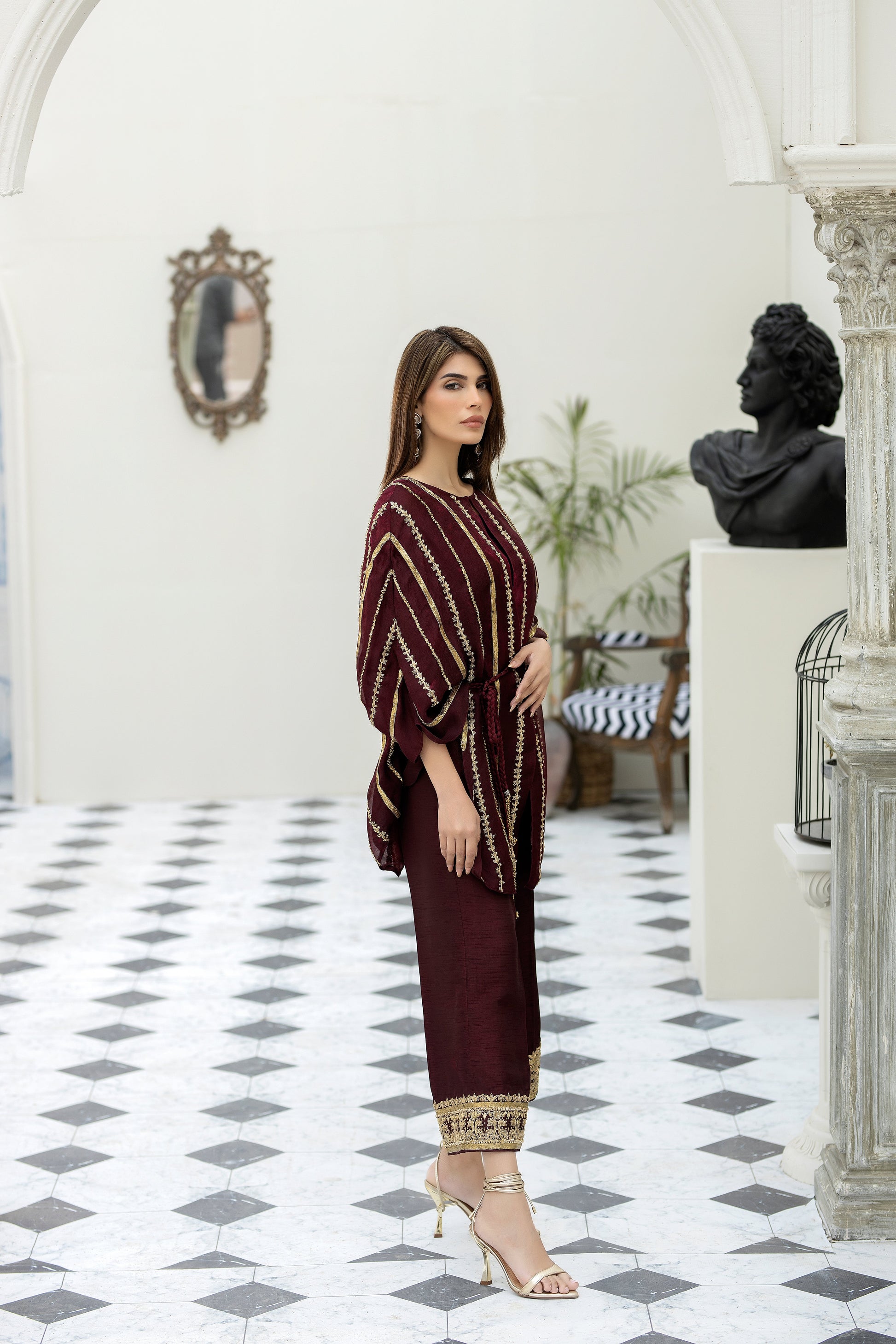 Purple haze Pret Studio | Noubahar Luxury Formals | Burgundy Love - Khanumjan  Pakistani Clothes and Designer Dresses in UK, USA 