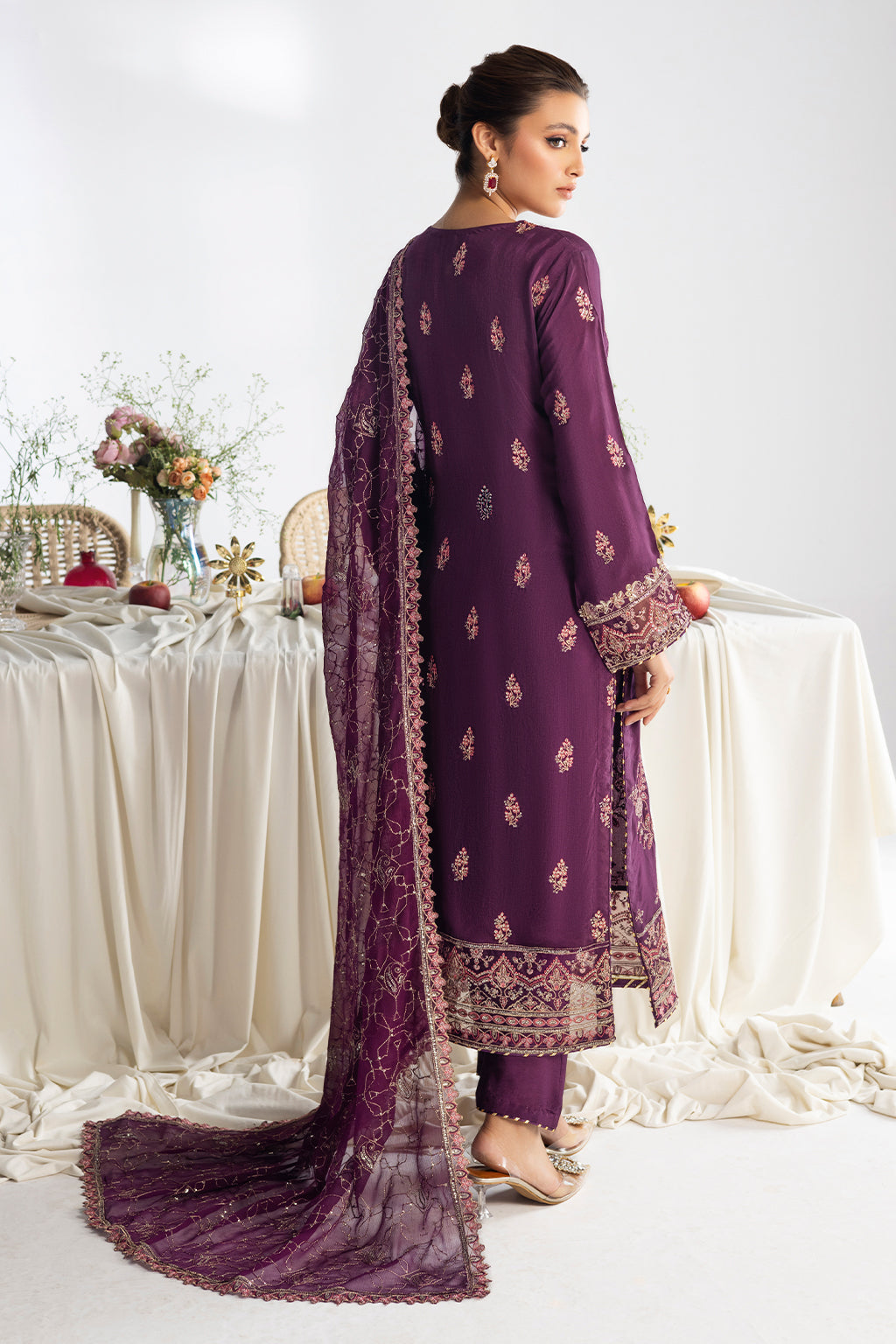 Ramsha | Aangan Luxury Raw silk | AA-108
