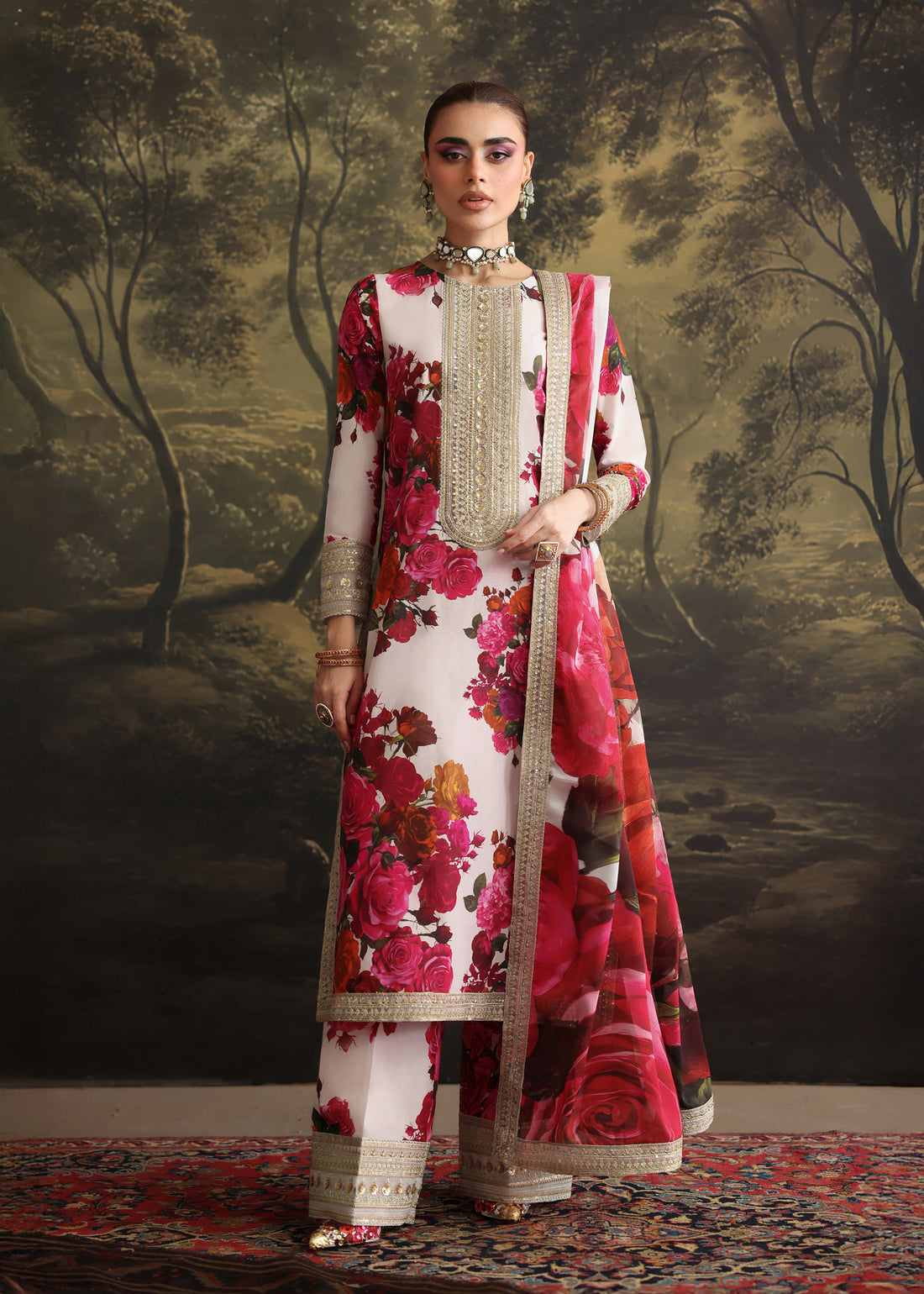 Humjoli | Rehana Luxury Collection | WHITE SHINE