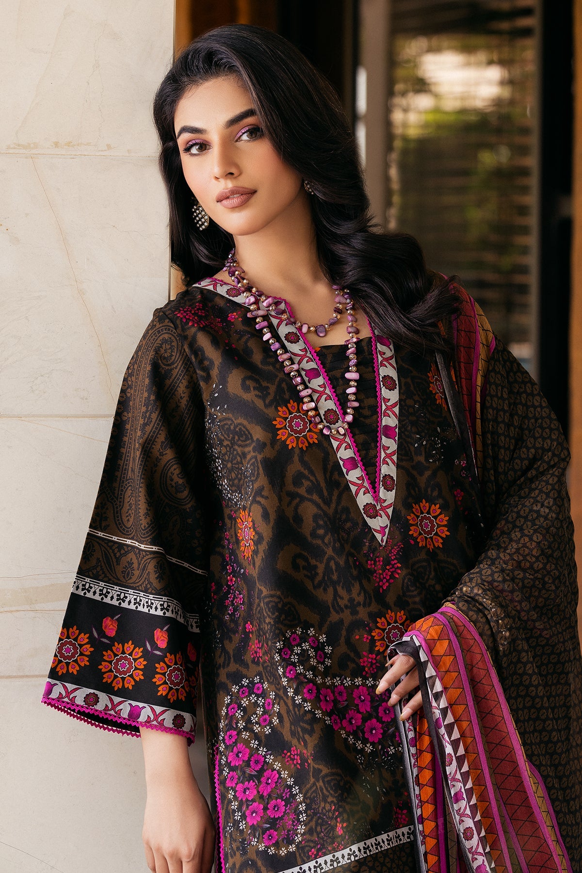 Charizma | C Prints Vol 6 | CP4-55 - Khanumjan  Pakistani Clothes and Designer Dresses in UK, USA 