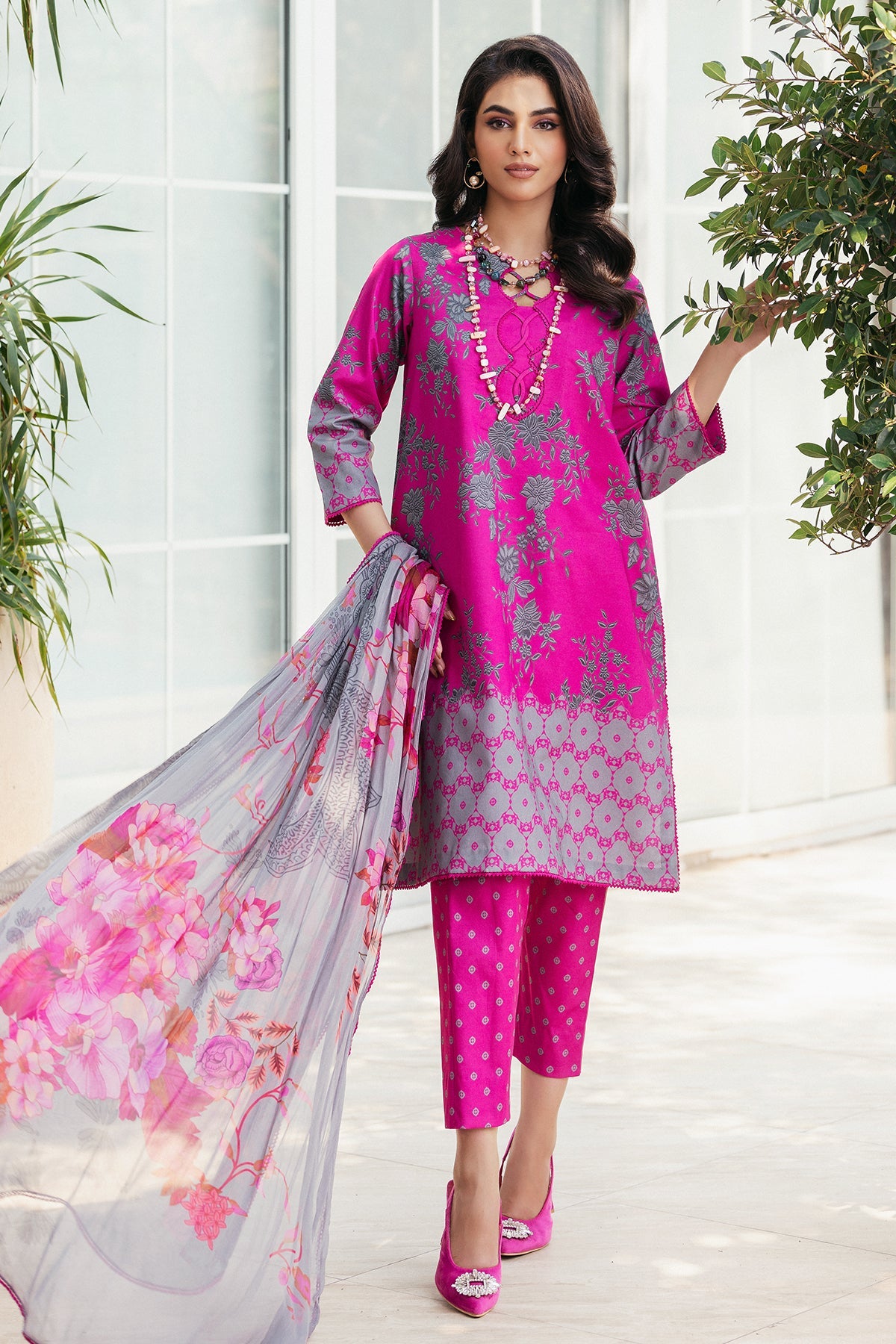 Charizma | C Prints Vol 6 | CP4-56 - Khanumjan  Pakistani Clothes and Designer Dresses in UK, USA 