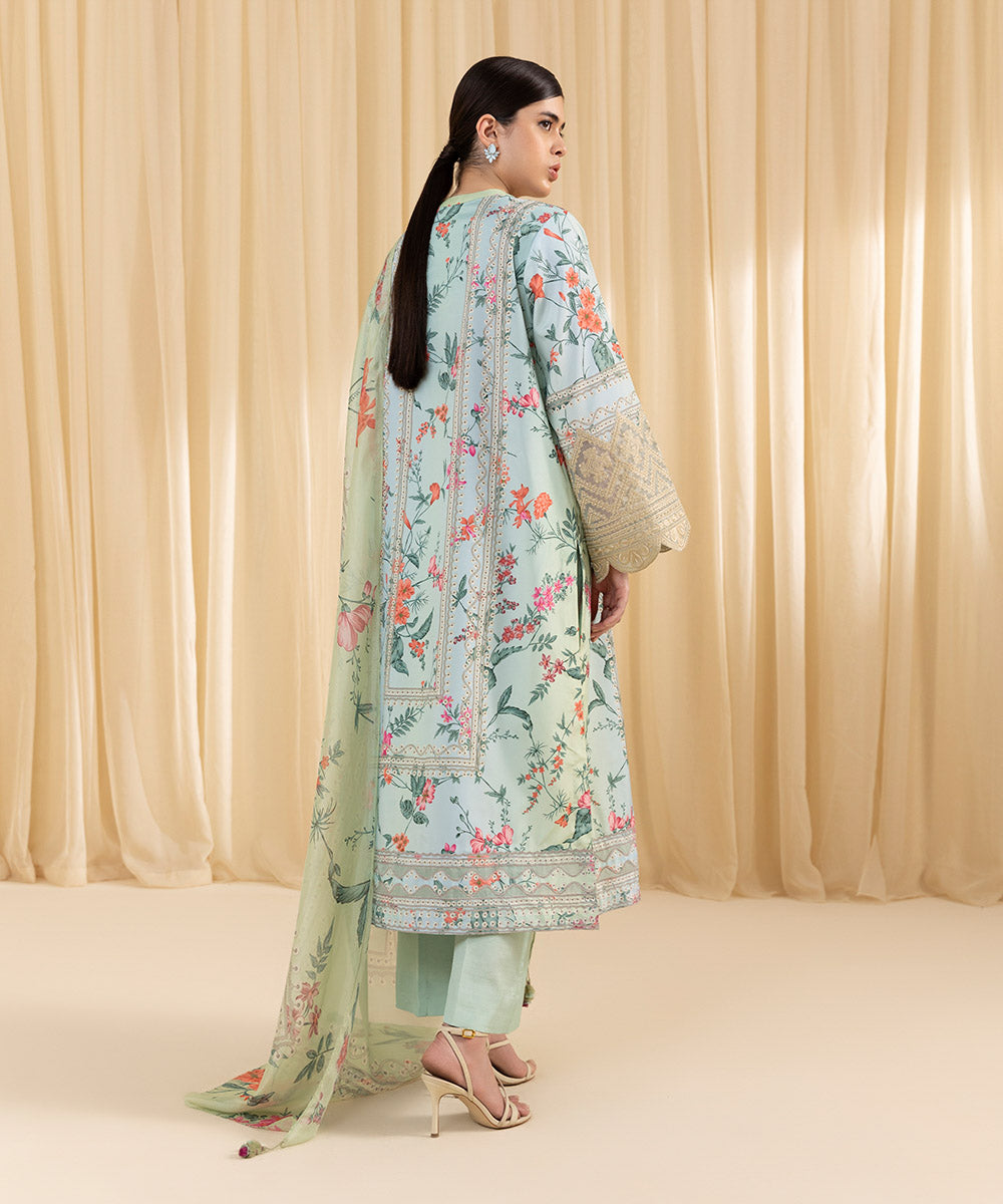 Sapphire | Festive 24 | SILK SUIT SS01