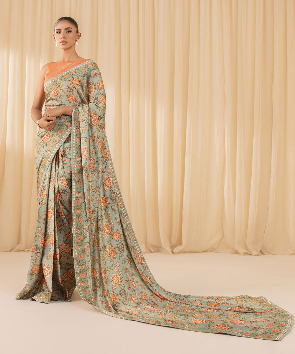 Sapphire | Festive 24 | SATIN SAREE 74