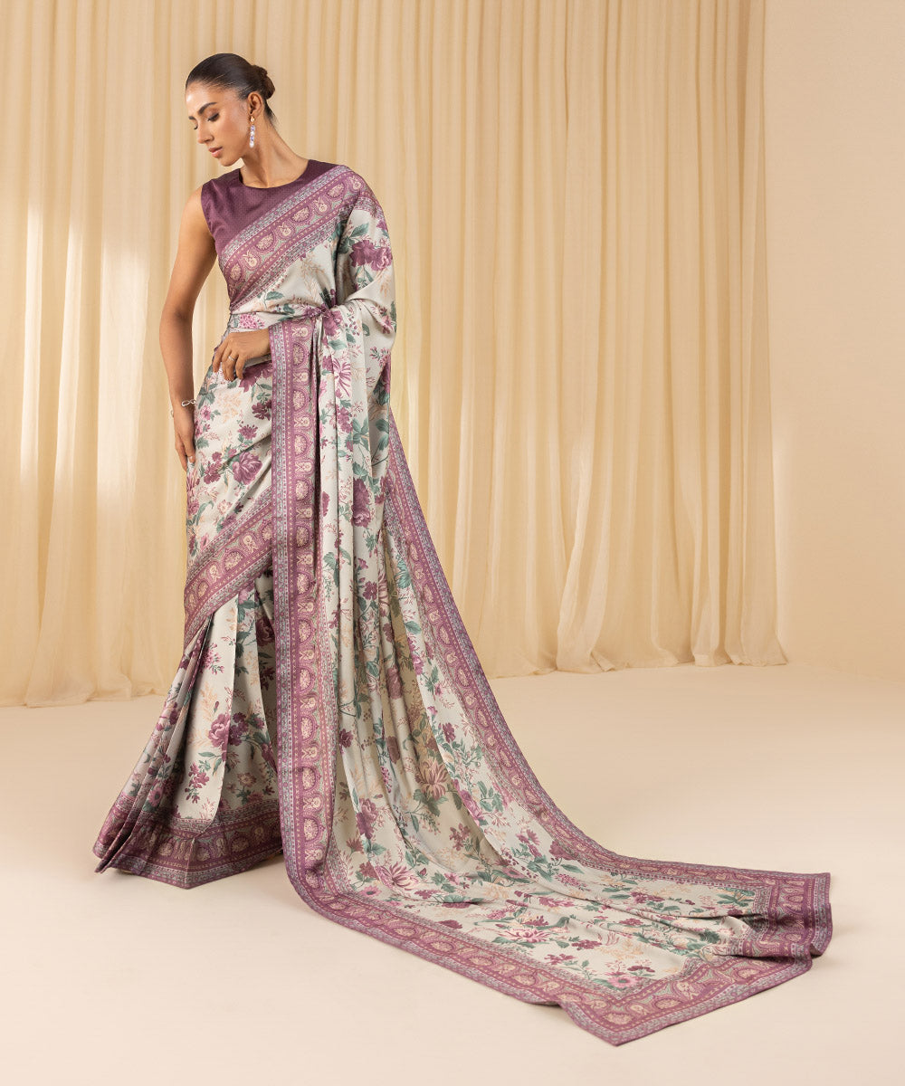 Sapphire | Festive 24 | SATIN SAREE 73