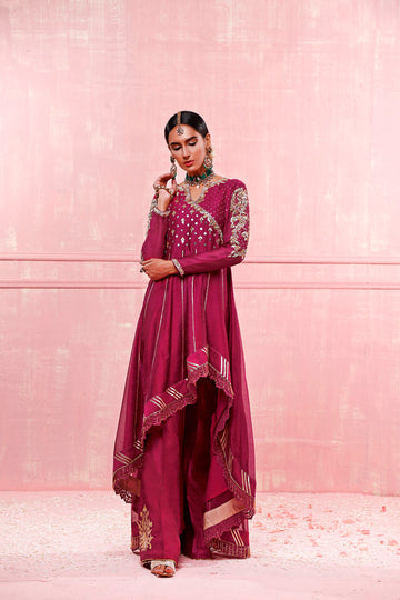 Wahajmkhan | Festive Fiesta Formals | MAGENTA MAGNIFICENCE - Khanumjan  Pakistani Clothes and Designer Dresses in UK, USA 