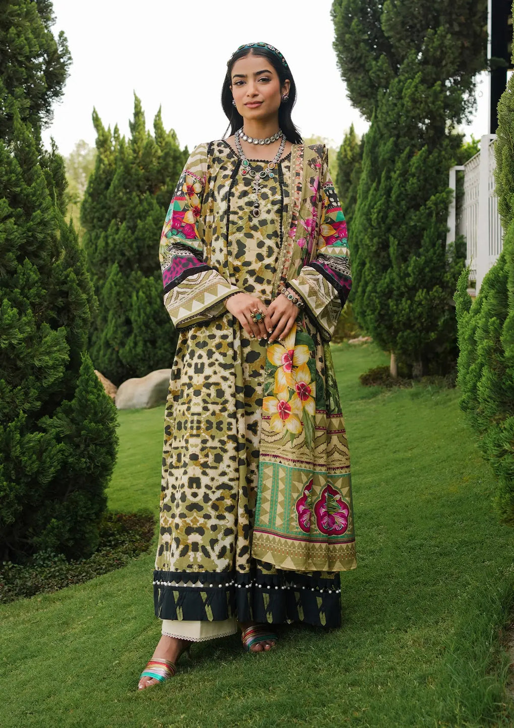 Elaf Premium | Printed Collection 24 | EEP-06B - Wonders - Khanumjan  Pakistani Clothes and Designer Dresses in UK, USA 