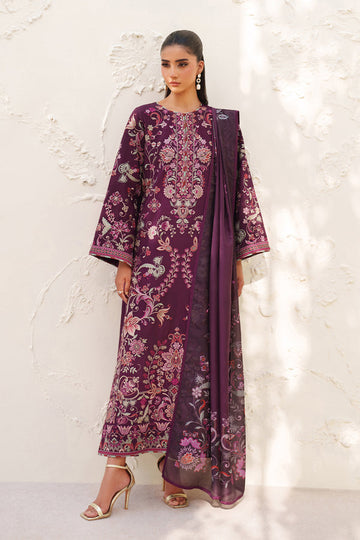 Baroque | Formals Collection | EMBROIDERED RAW SILK UF-4382