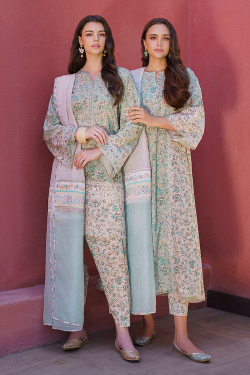 Baroque | Luxury Pret 24 | LAWN UF-576 - Khanumjan  Pakistani Clothes and Designer Dresses in UK, USA 