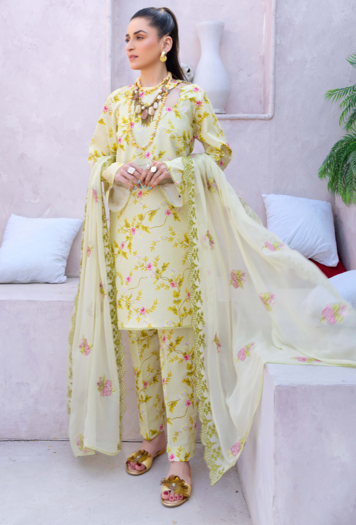 Humdum | Gardenia Lawn 24 | PLG 3 - D07 - Khanumjan  Pakistani Clothes and Designer Dresses in UK, USA 