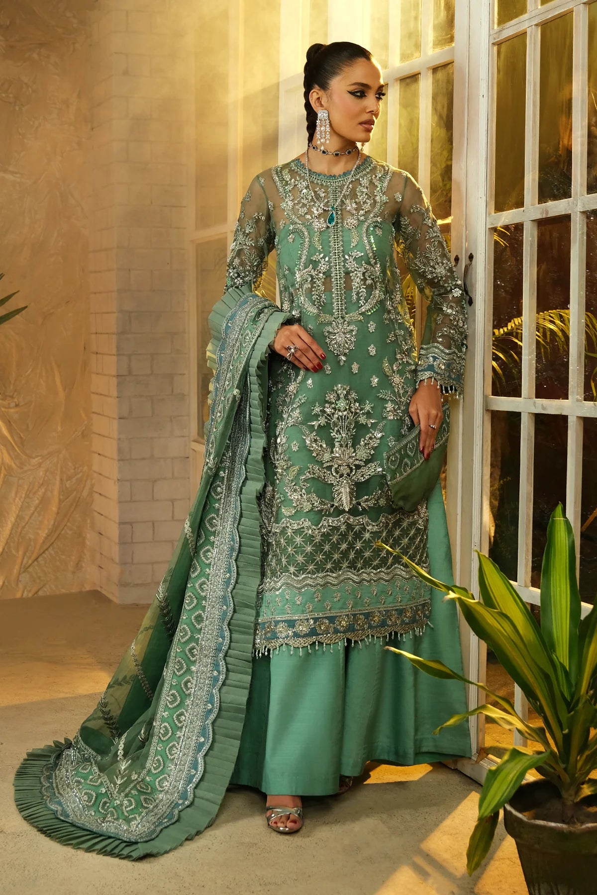 Mina Kashif | Kahani Luxury Formals 23 | Menara - Khanumjan  Pakistani Clothes and Designer Dresses in UK, USA 