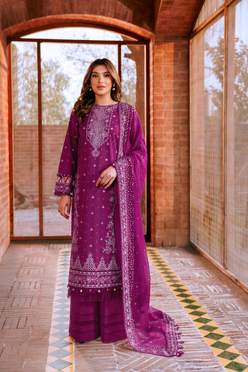 Farasha | Dastoor Embroidered Lawn SS24 | TEMPTING BERY - Khanumjan  Pakistani Clothes and Designer Dresses in UK, USA 