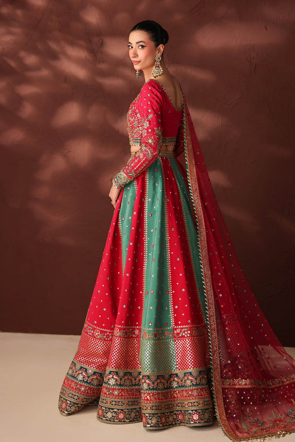 Baroque | Formals Collection | EMBROIDERED SILK UF-4489