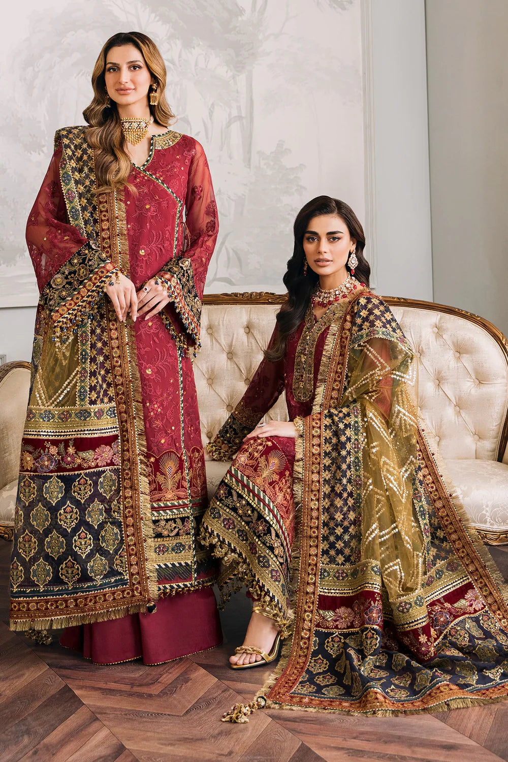 Baroque | Chantelle Embroidered Collection | CH12-07 - Khanumjan  Pakistani Clothes and Designer Dresses in UK, USA 