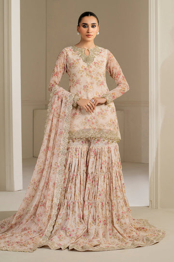 Baroque | Formals Collection | EMBROIDERED CHIFFON UF-4164