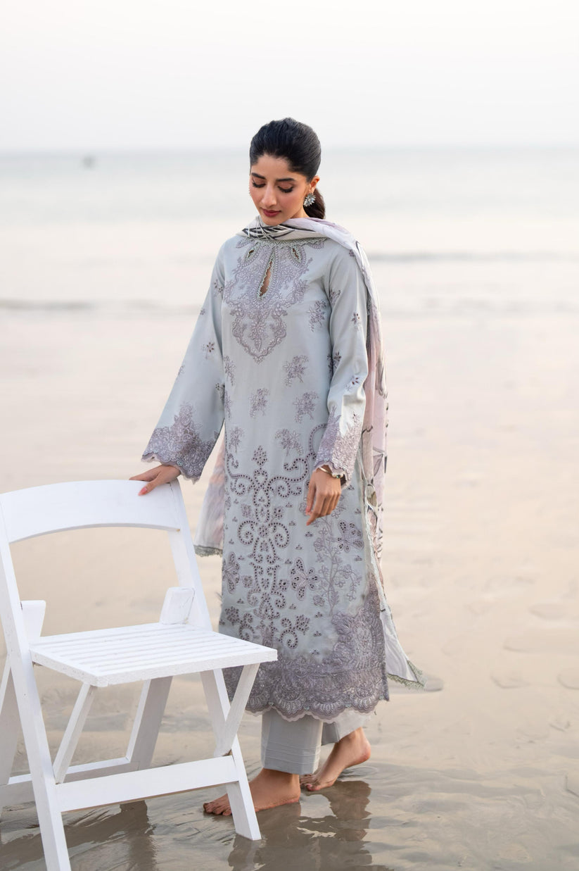 Aabyaan | Saagar Luxury Lawn 25 | ZUMAR (AS-10)