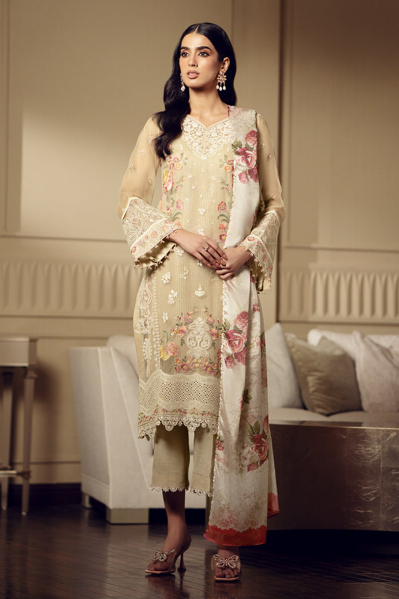 Baroque | Luxury Pret 24 | CHIFFON UF-513 - Khanumjan  Pakistani Clothes and Designer Dresses in UK, USA 