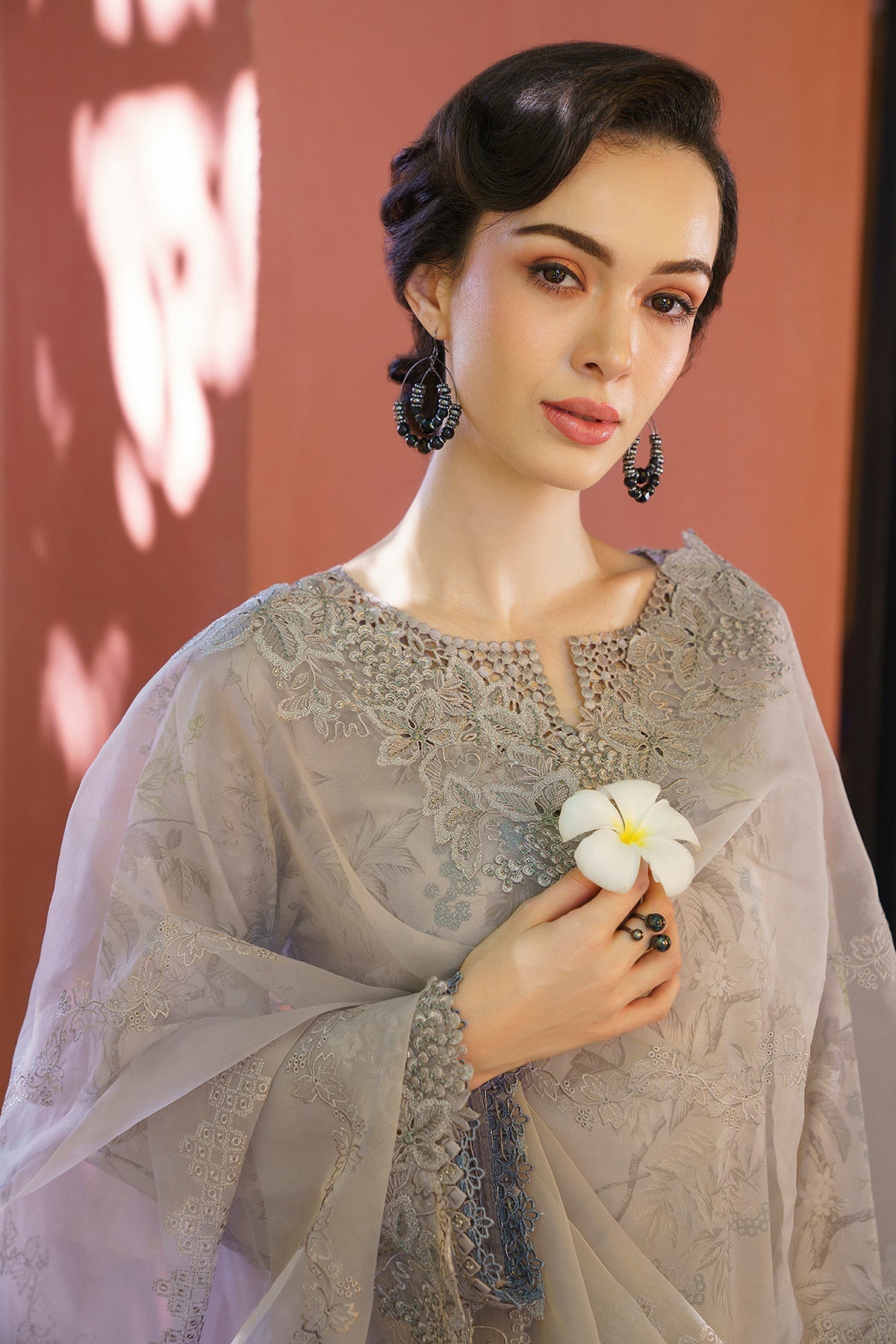 Baroque | Lawn Collection 24 | UF-578 - Khanumjan  Pakistani Clothes and Designer Dresses in UK, USA 