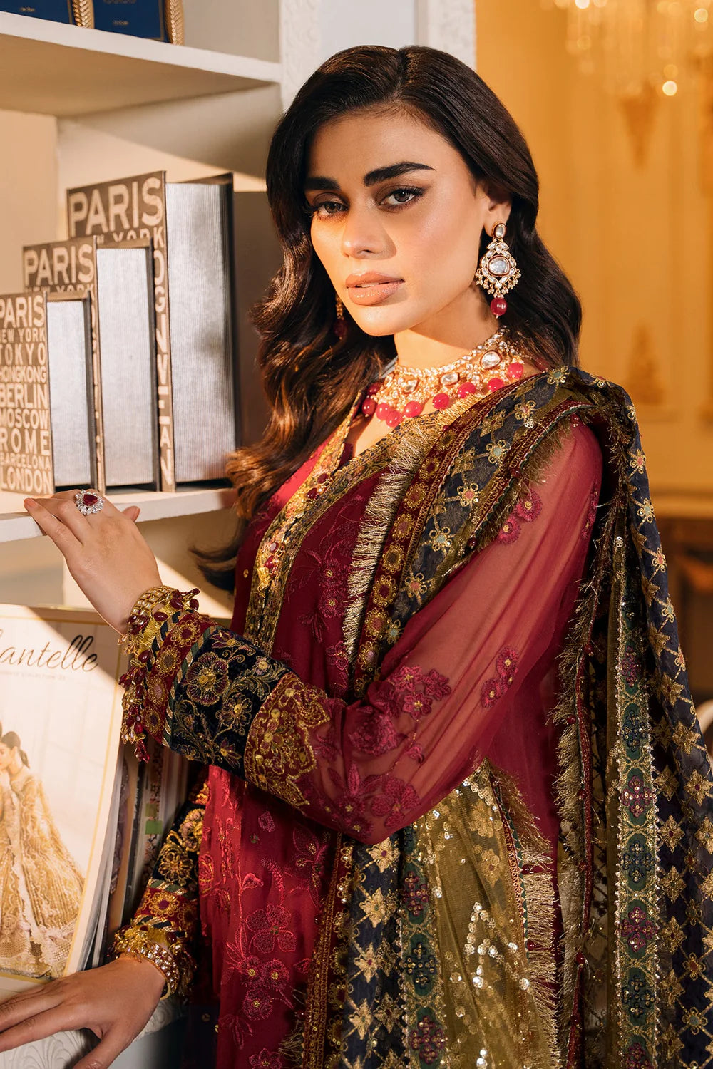 Baroque | Chantelle Embroidered Collection | CH12-07 - Khanumjan  Pakistani Clothes and Designer Dresses in UK, USA 