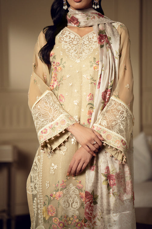 Baroque | Luxury Pret 24 | CHIFFON UF-513 - Khanumjan  Pakistani Clothes and Designer Dresses in UK, USA 