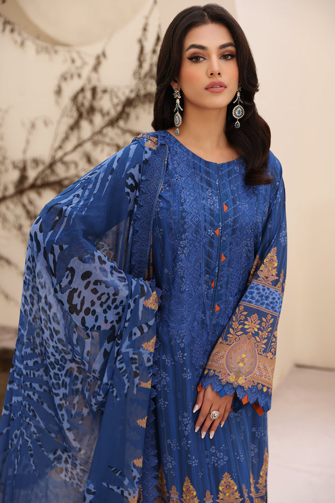 Charizma | Naranji Embroidered Lawn 24 | CN4-005 - Khanumjan  Pakistani Clothes and Designer Dresses in UK, USA 