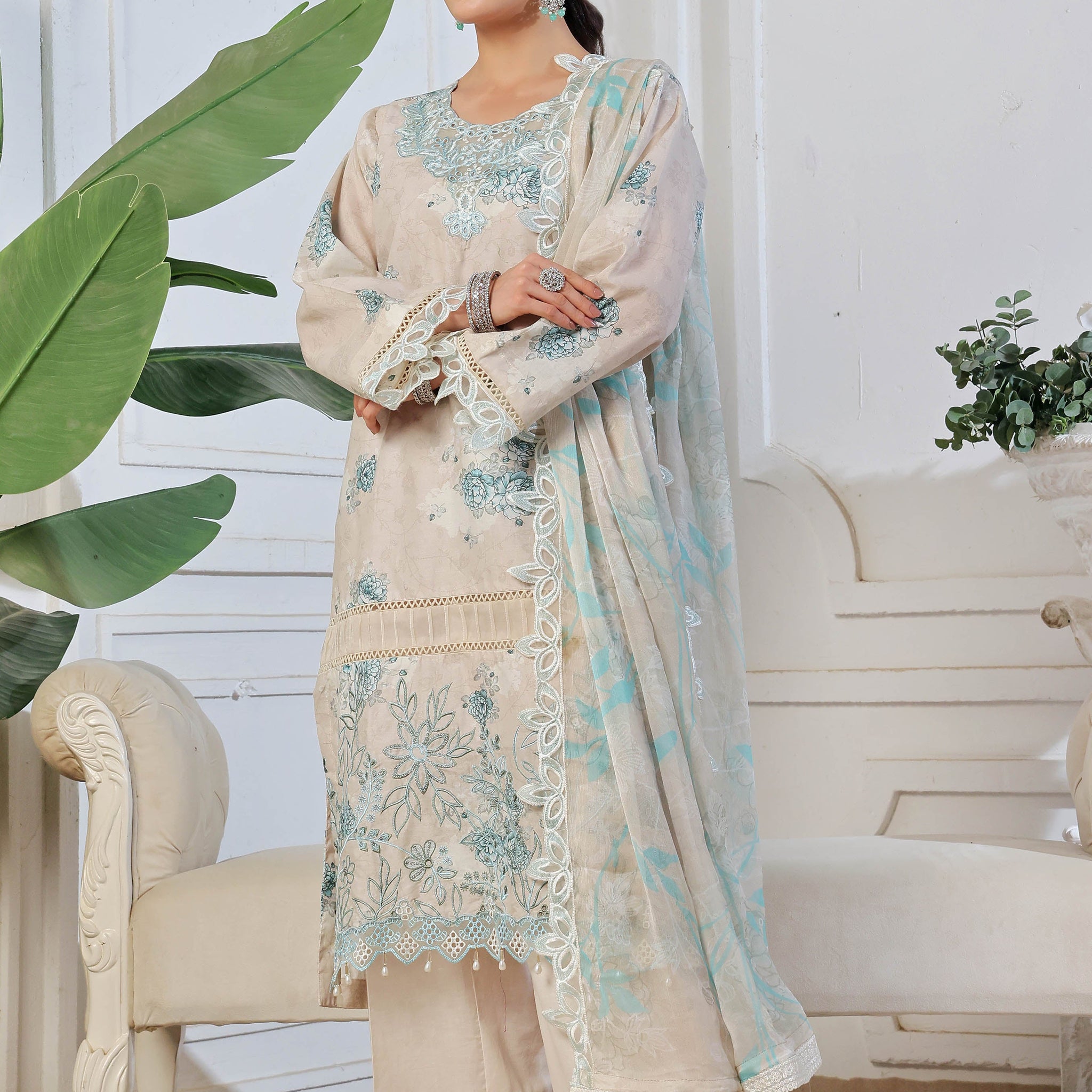 Al Zohaib | Applique Kari Cutwork Edit 25 | ACE-25-12