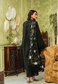 Zarqash | Tresor Luxury Lawn 24 | ZQT 005 MIDNIGHT - Khanumjan  Pakistani Clothes and Designer Dresses in UK, USA 