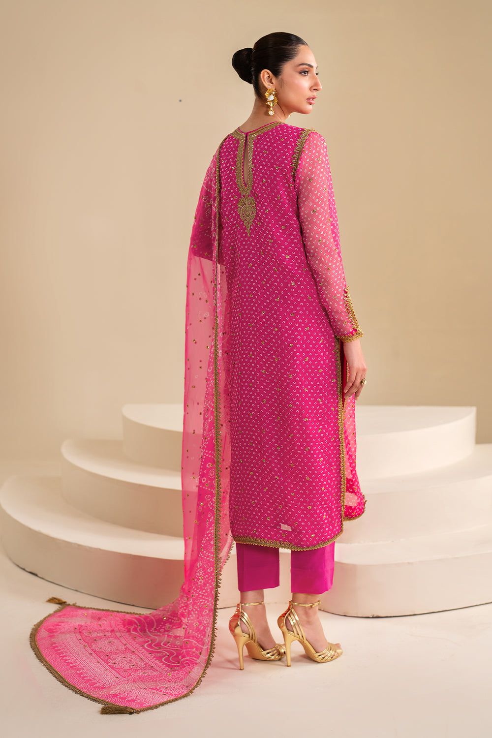 Baroque | Formals Collection | EMBROIDERED CHIFFON UF-626