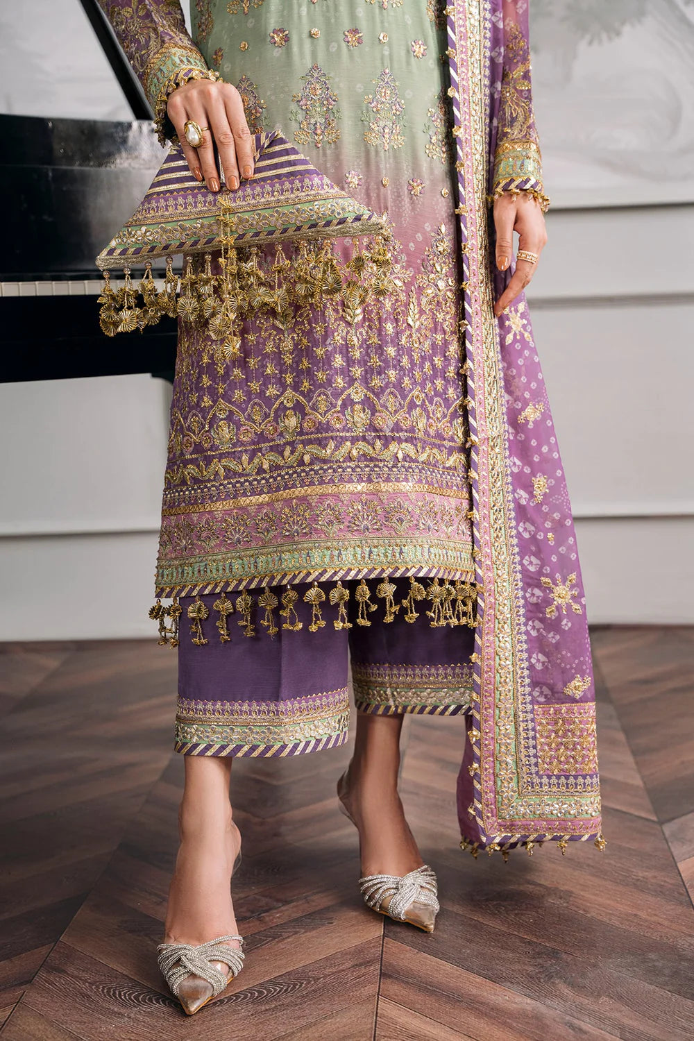 Baroque | Chantelle Embroidered Collection | CH12-08 - Khanumjan  Pakistani Clothes and Designer Dresses in UK, USA 