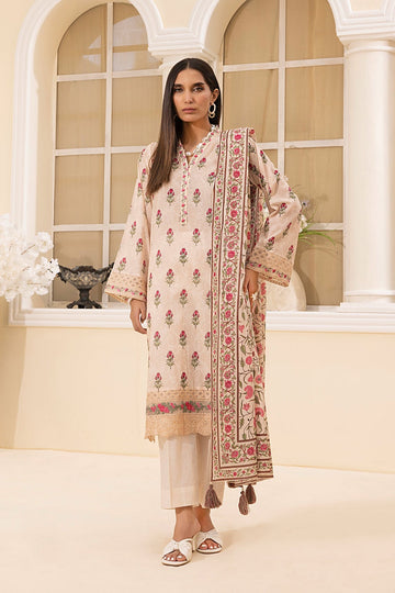 LSM | Embroidered and Printed Lawn | LG-MM-0225