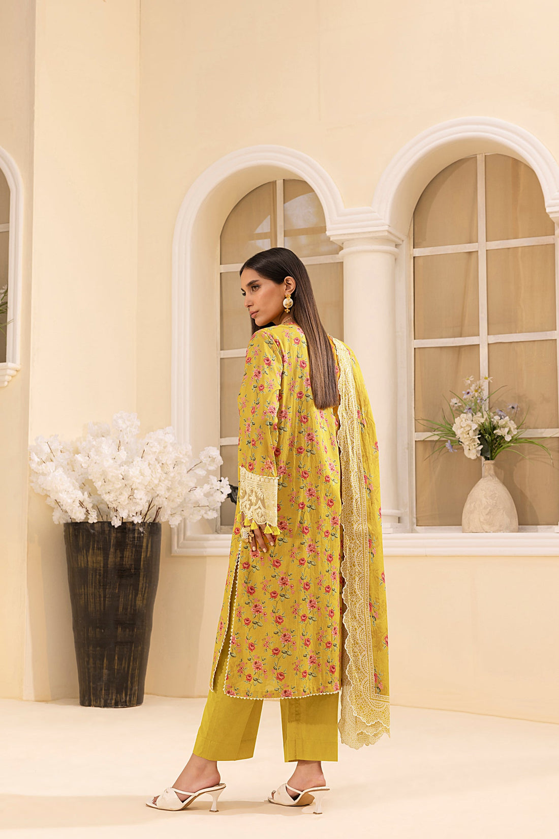 LSM | Embroidered and Printed Lawn | LG-MM-0226