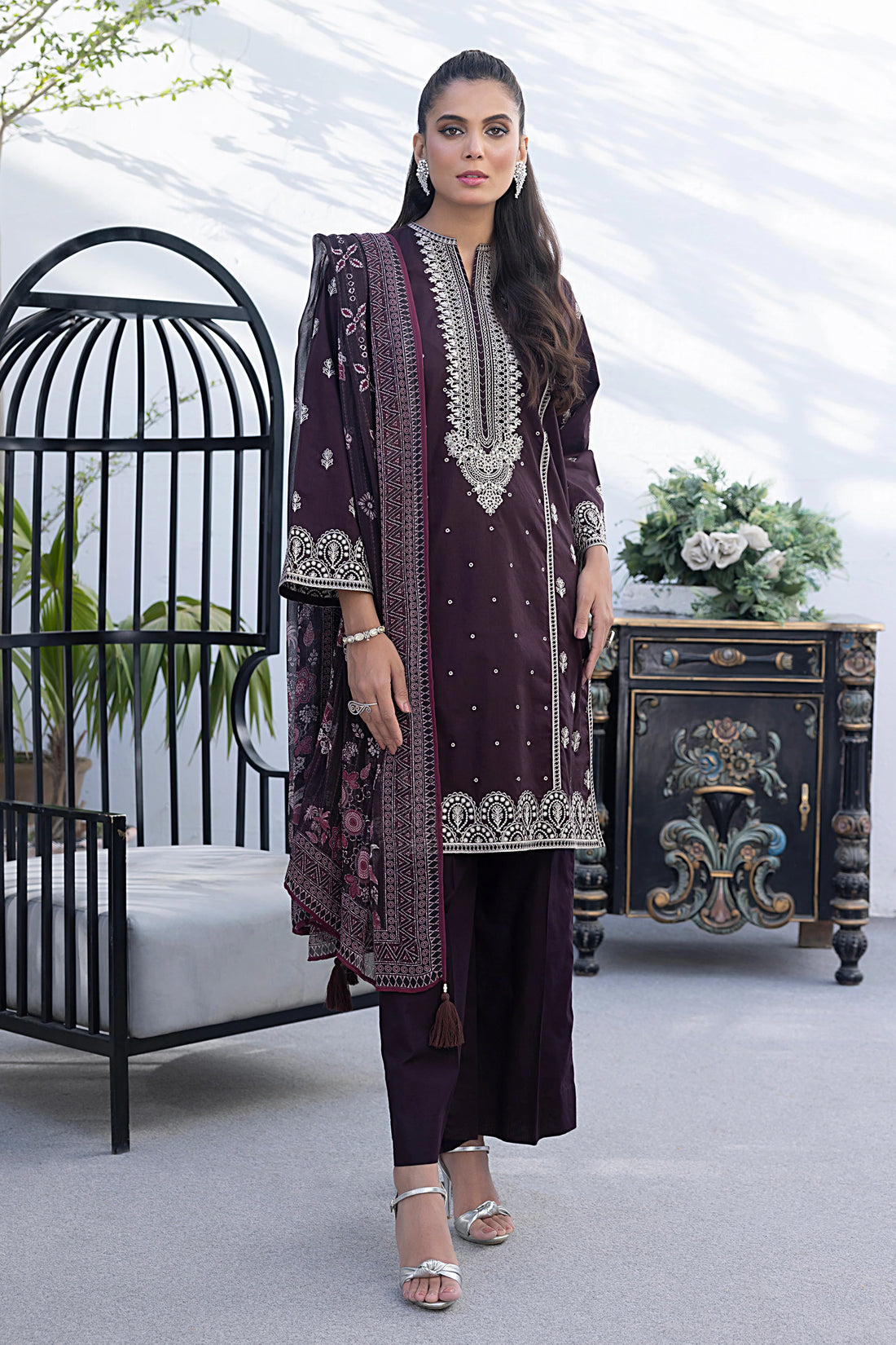 LSM | Spring Embroidered | 0013 - Khanumjan  Pakistani Clothes and Designer Dresses in UK, USA 