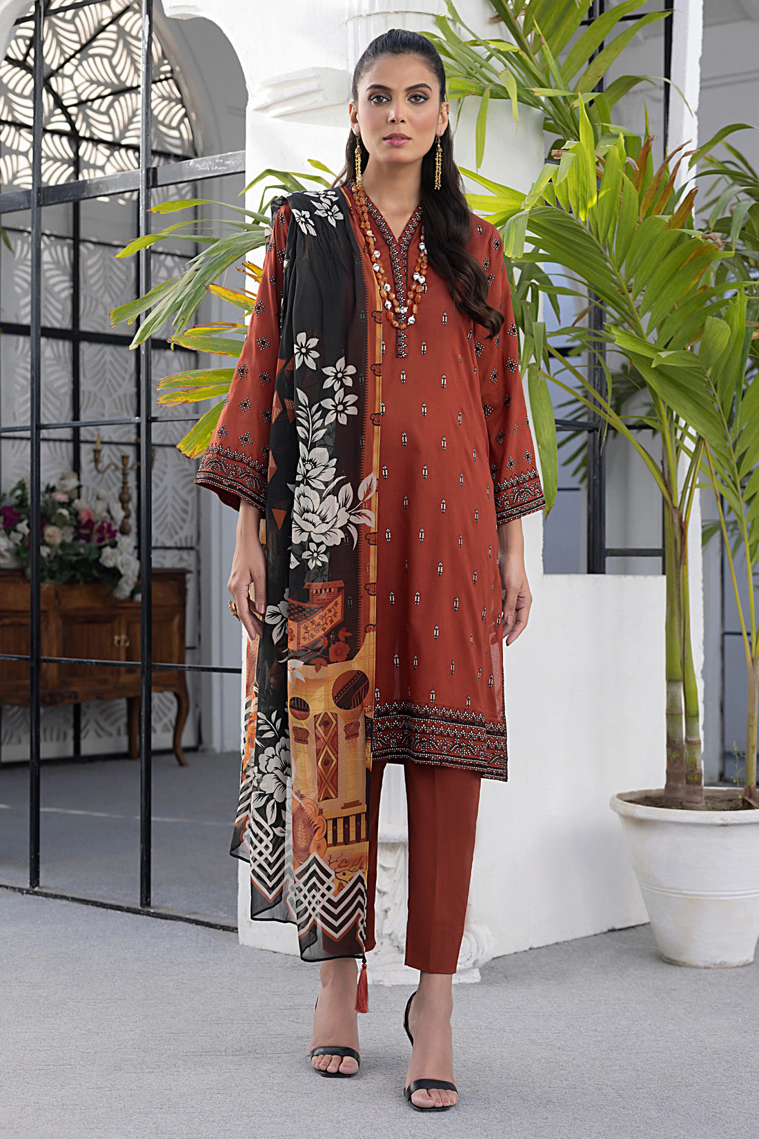 LSM | Spring Embroidered | 0179 - Khanumjan  Pakistani Clothes and Designer Dresses in UK, USA 