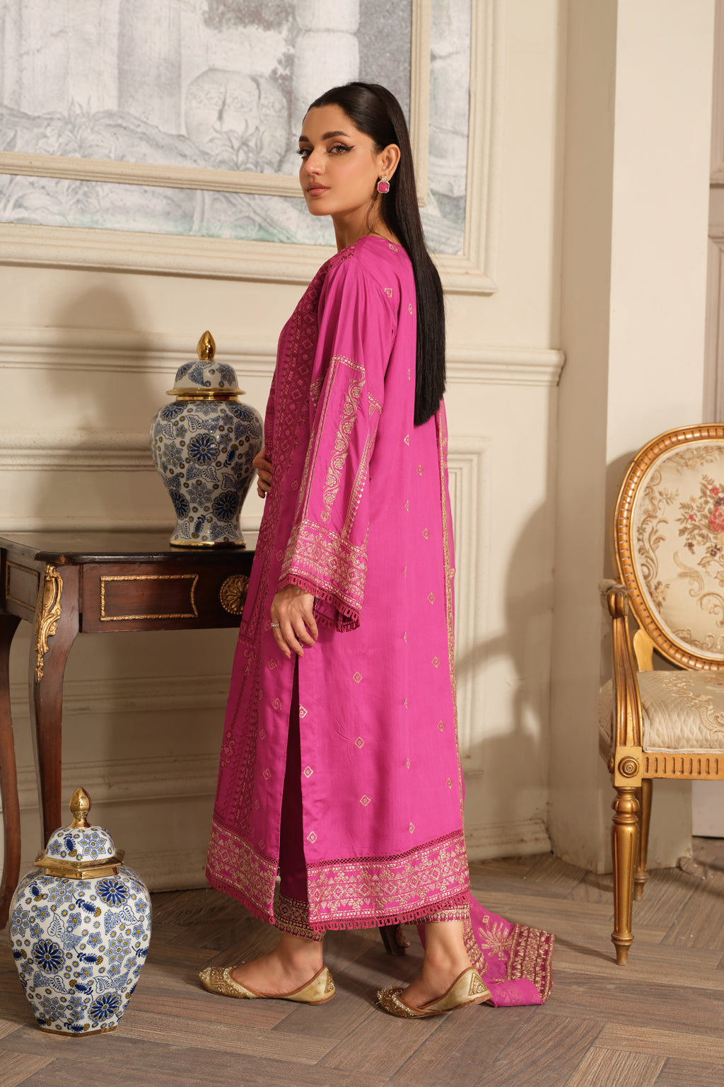 Johra | Silsila Embroidered Viscose | JH-255-SIL