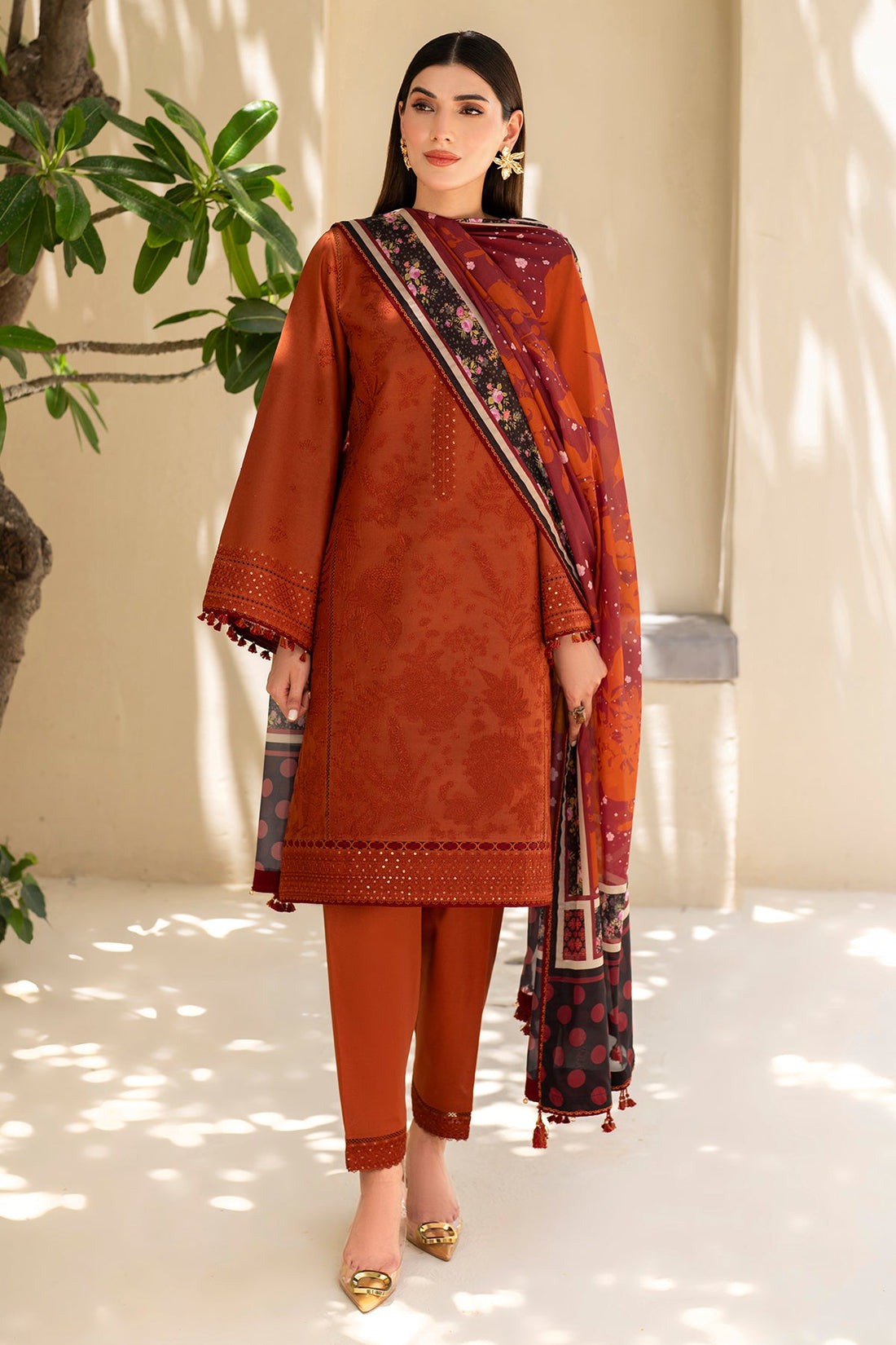 Jazmin | Irish Lawn SS 24 | D5 - Khanumjan  Pakistani Clothes and Designer Dresses in UK, USA 