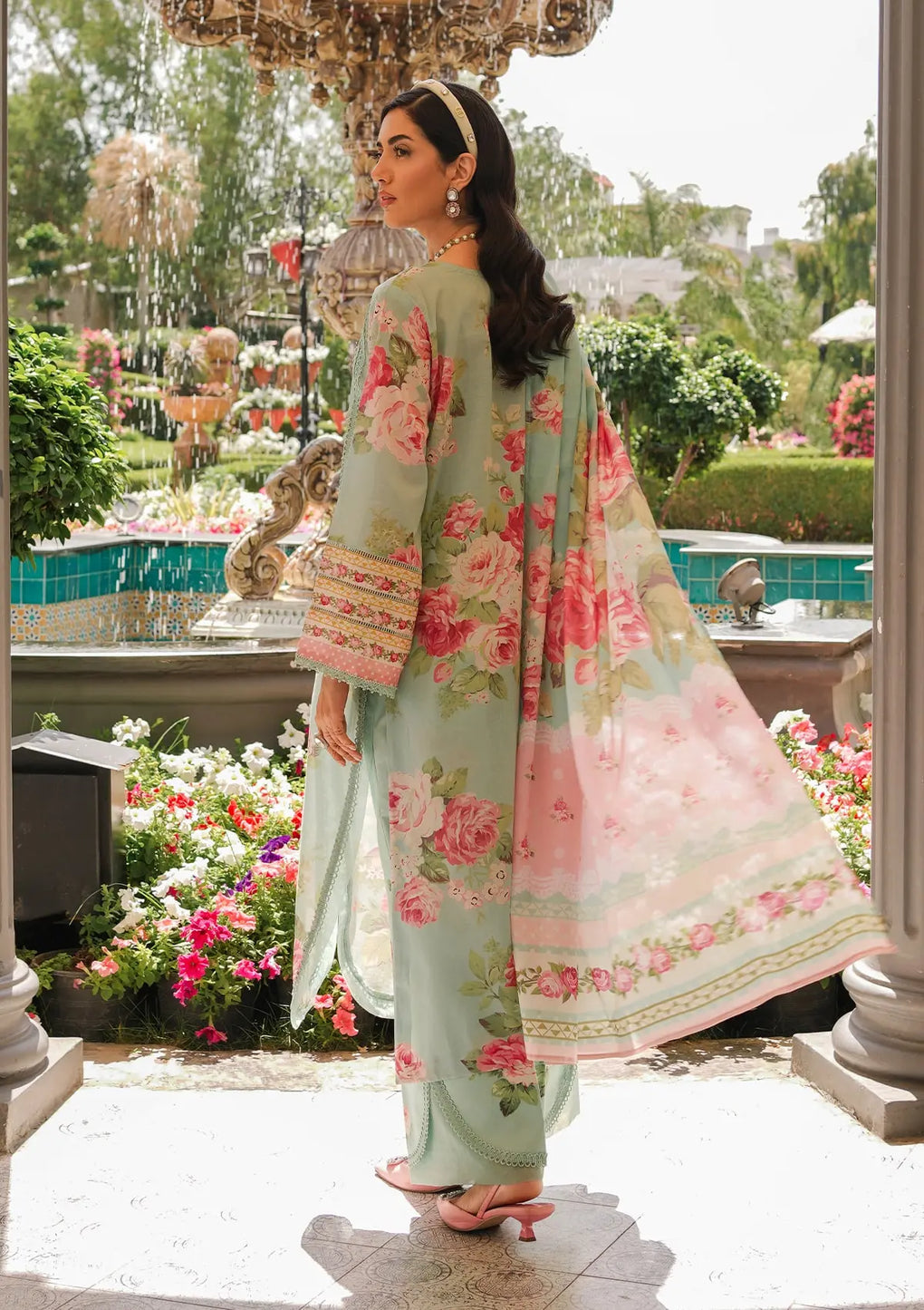 Elaf Premium | Printed Collection 24 | EEP-01A - Frostie - Khanumjan  Pakistani Clothes and Designer Dresses in UK, USA 