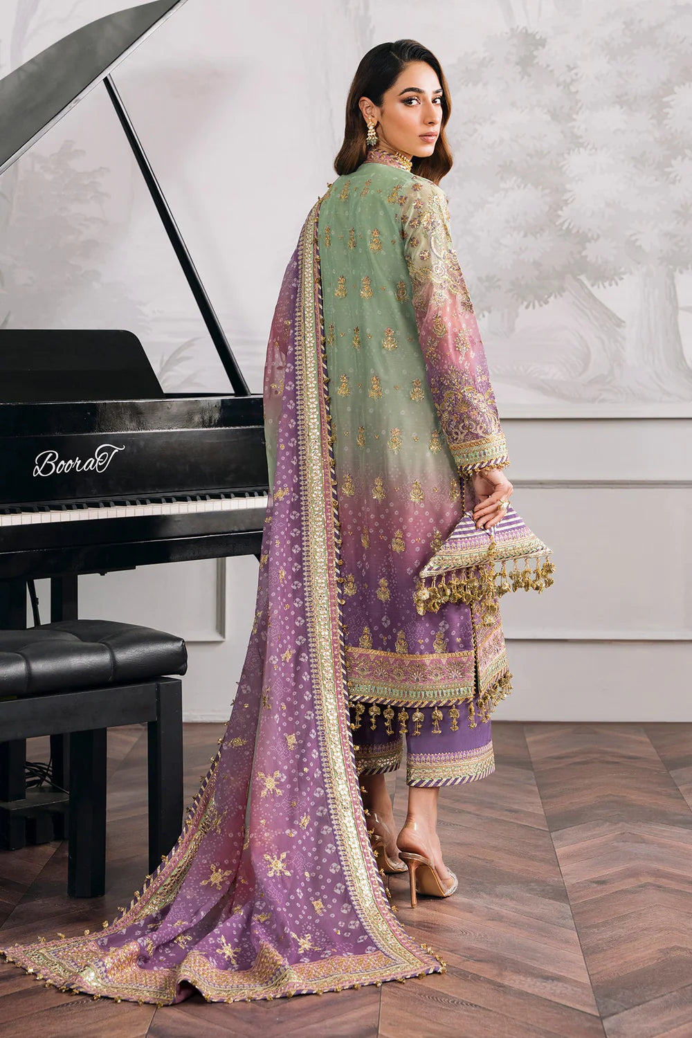 Baroque | Chantelle Embroidered Collection | CH12-08 - Khanumjan  Pakistani Clothes and Designer Dresses in UK, USA 