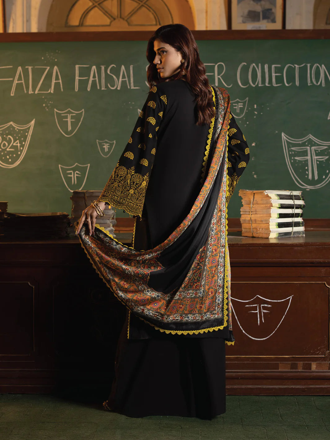 Faiza Faisal | Maya Luxury Lawn | Clara - Khanumjan  Pakistani Clothes and Designer Dresses in UK, USA 