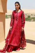 Cross Stitch | Eid Lawn 24 | VERMILLION SCARLET - Khanumjan  Pakistani Clothes and Designer Dresses in UK, USA 