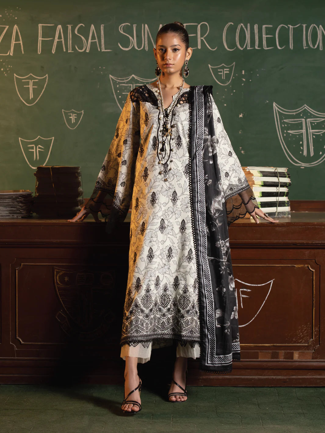 Faiza Faisal | Maya Luxury Lawn | Deniz - Khanumjan  Pakistani Clothes and Designer Dresses in UK, USA 